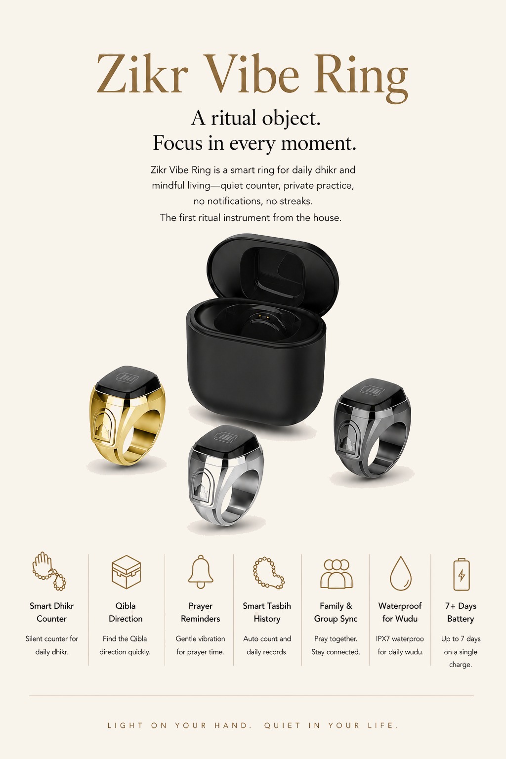 Zikr Vibe Ring